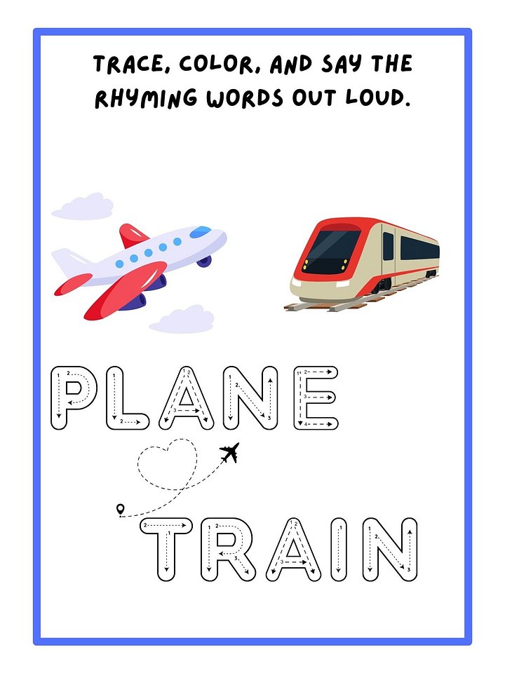 Rhyme Time Fun Worksheets Part 2 product image (2)