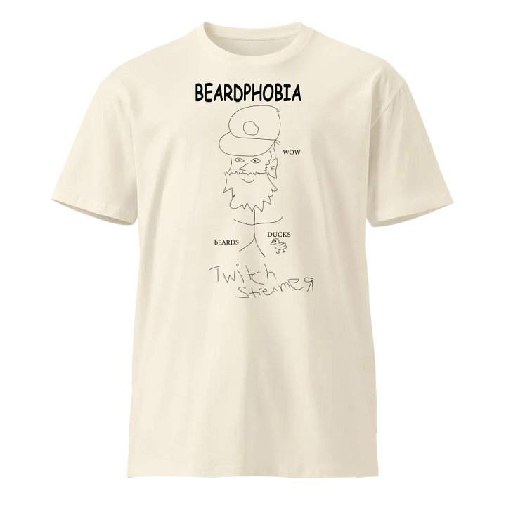 bEARDpHOBIA twitch streamr t-shirt product image (1)