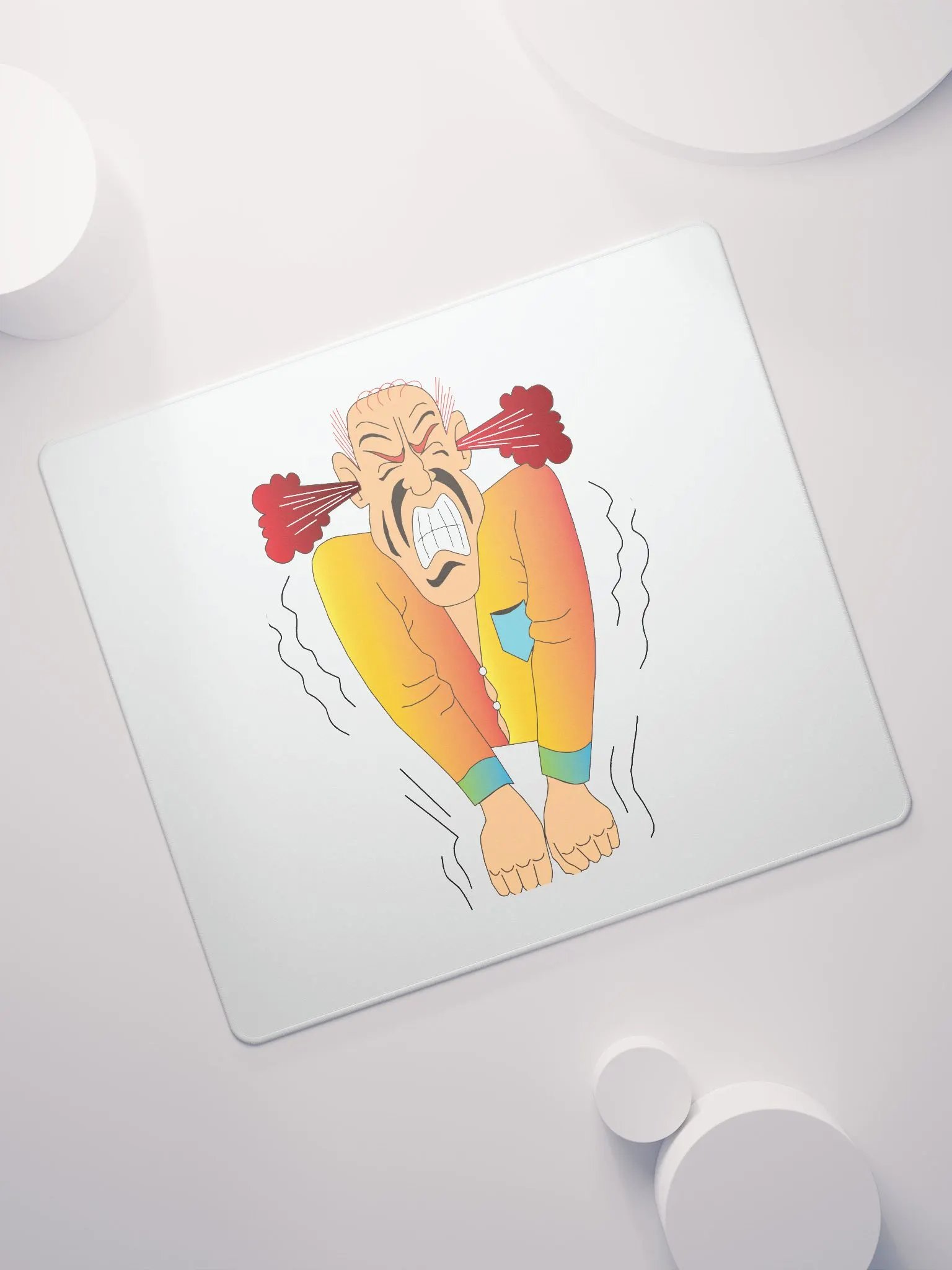 Whimsical Yeller Gaming Mouse Pad product image (11)