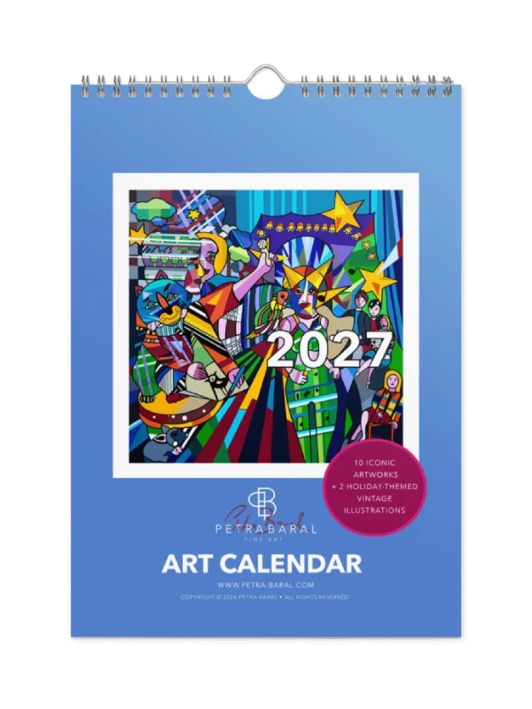 2027 WALL ART CALENDAR product image (1)