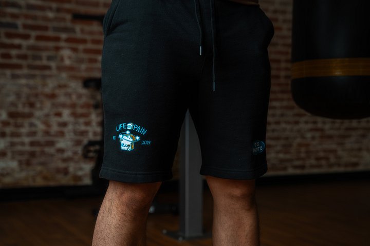Life is Pain Embroidered Shorts product image (1)