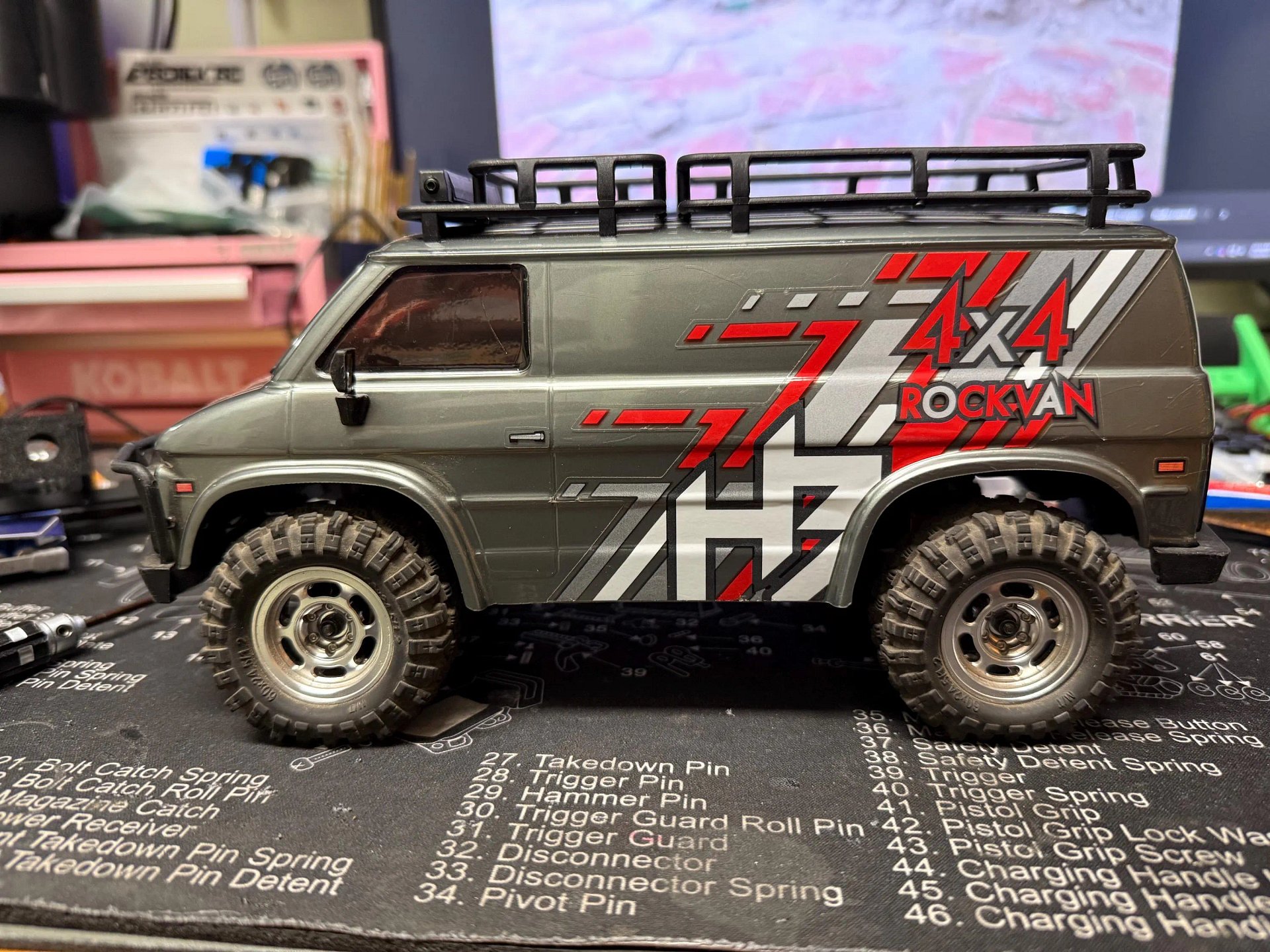 Hobby Plus Rock Van Magnetic Body Mounts product image (7)