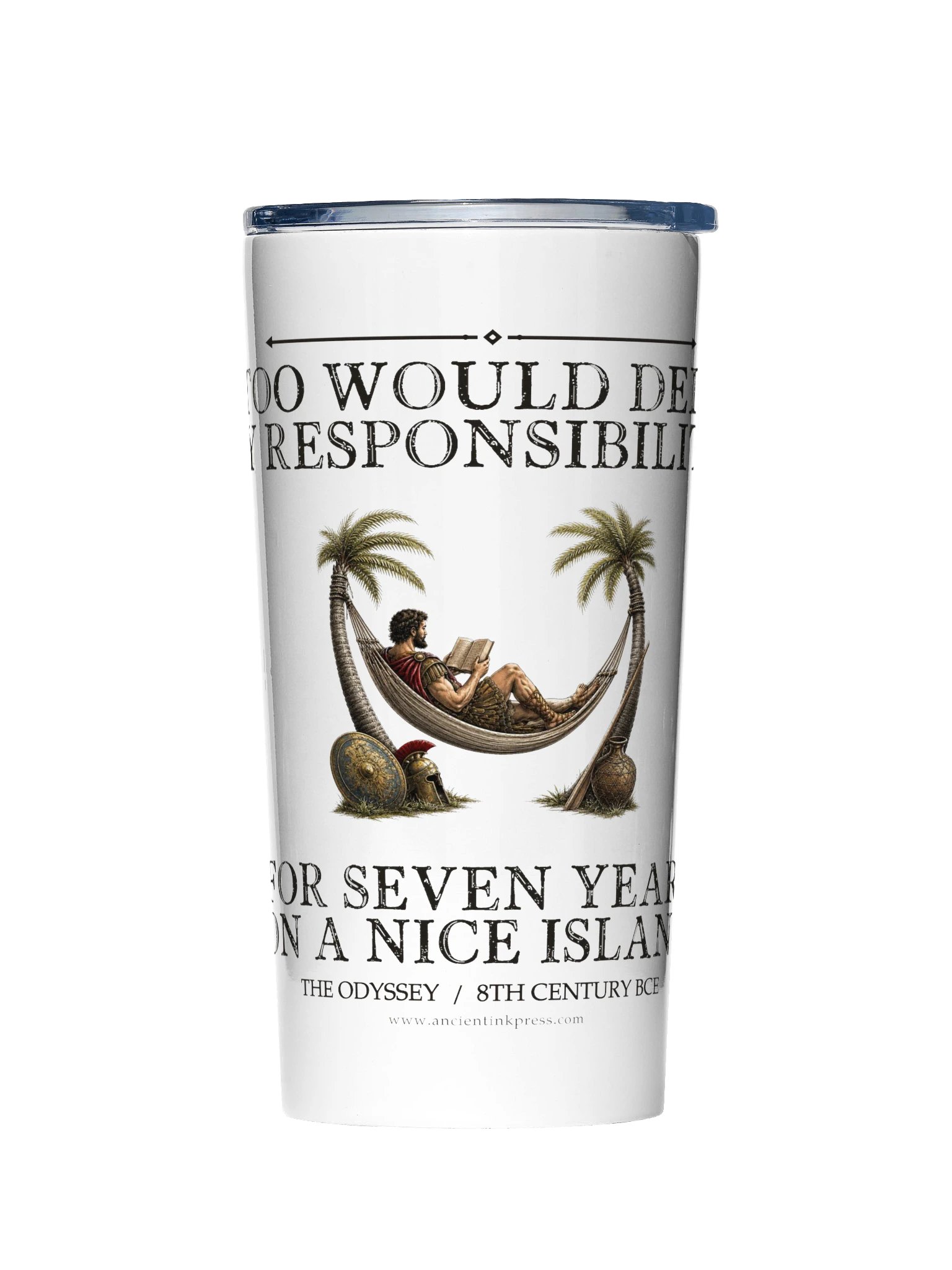 Delay Responsibilities Island -- The Odyssey 20oz Tumbler product image (1)