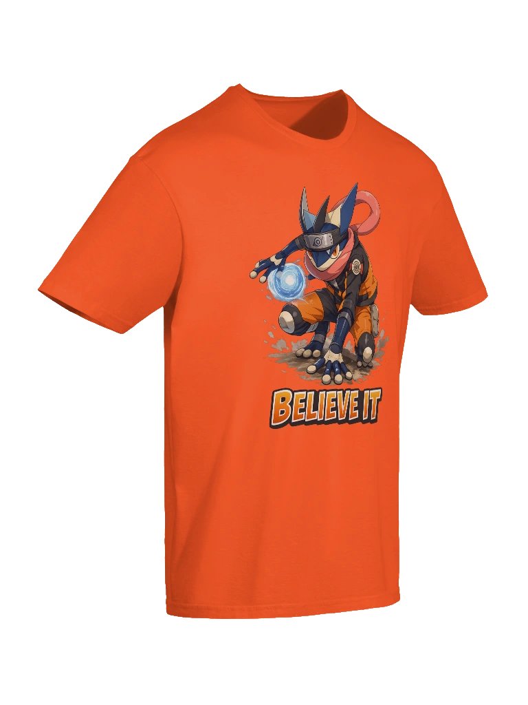 Greninja Naruto Mashup Shirt | Shinobi Frog Anime Gamer Tee | Ninja Water Warrior Fan Art T-Shirt product image (43)