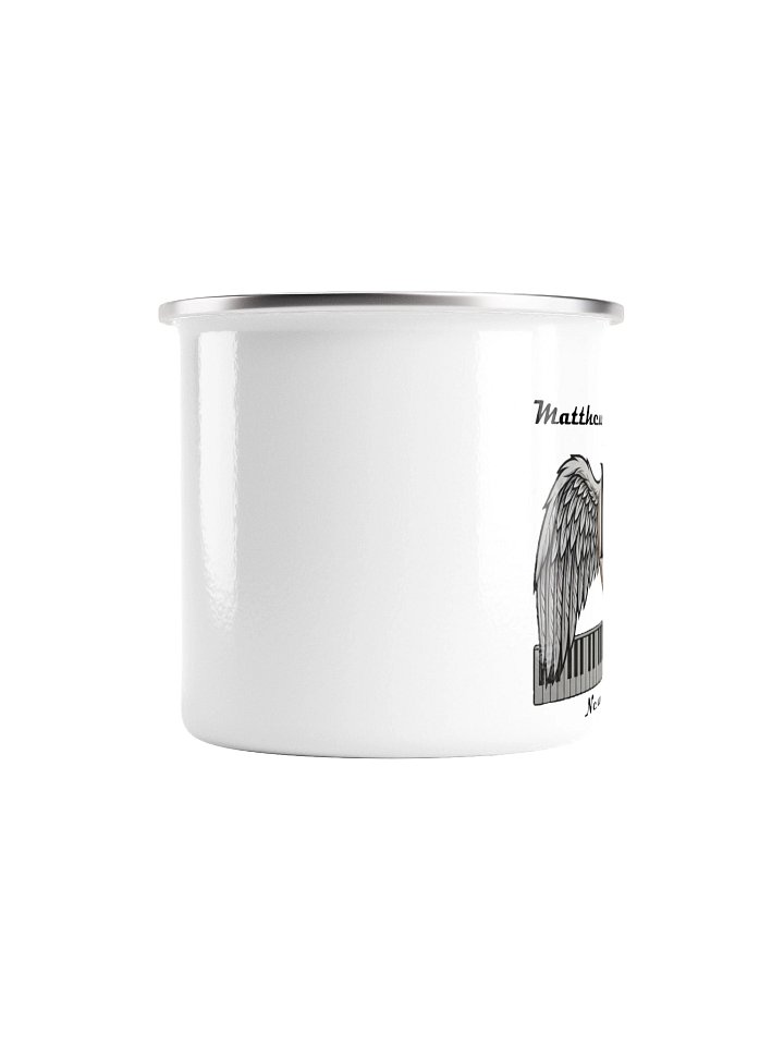 Winged MV Piano Logo Enamel Mug product image (2)