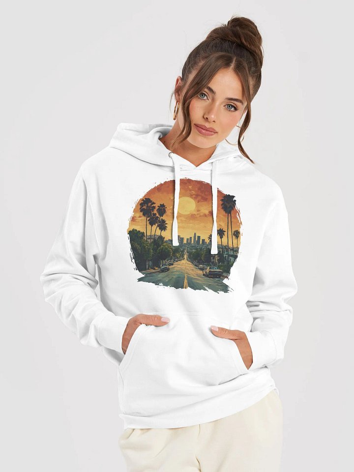 LA Sunset Unisex Hoodie - California Dream Vibes product image (1)