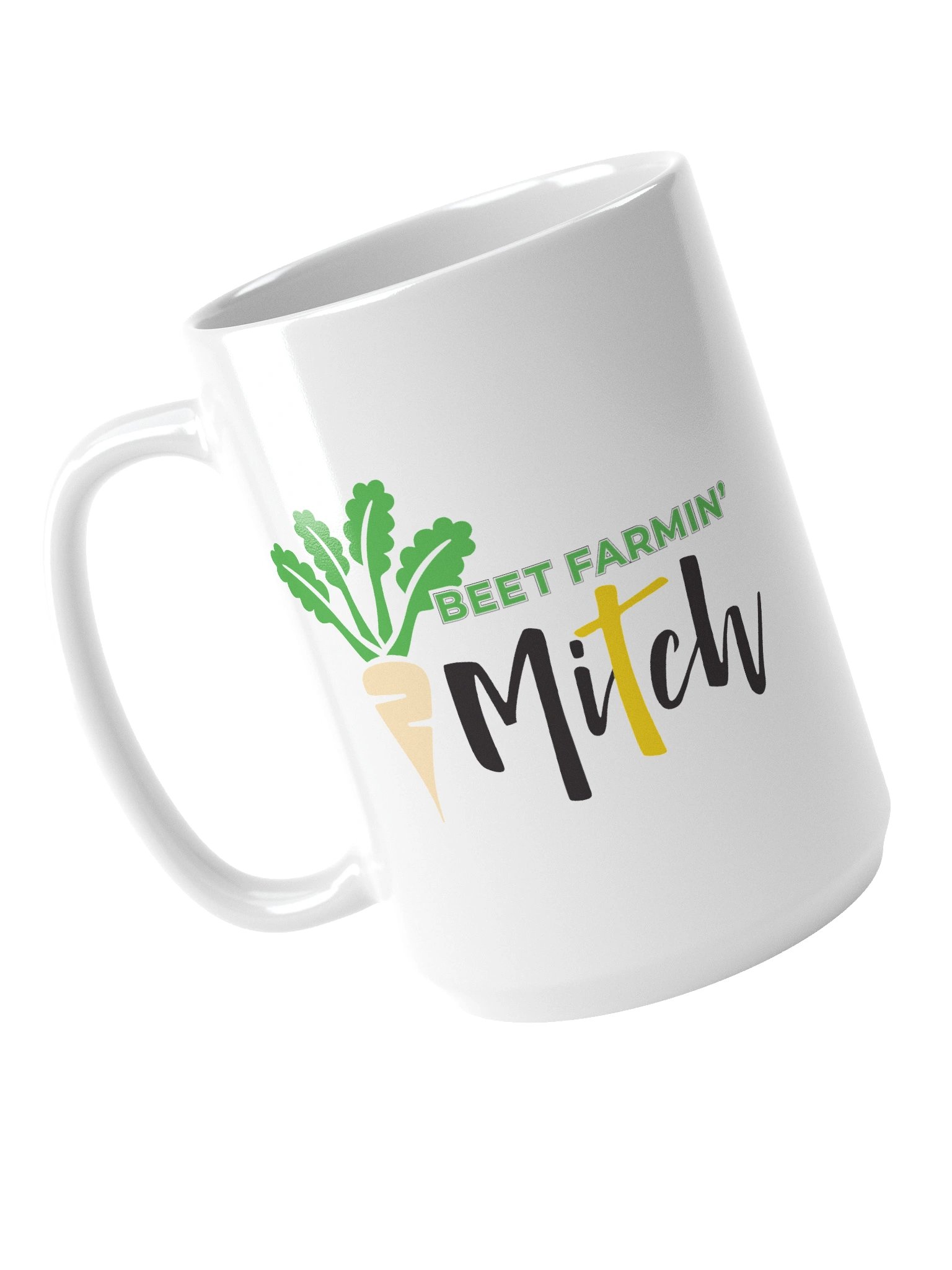 Beet Farmin' Mitch Illustrated Mug product image (4)