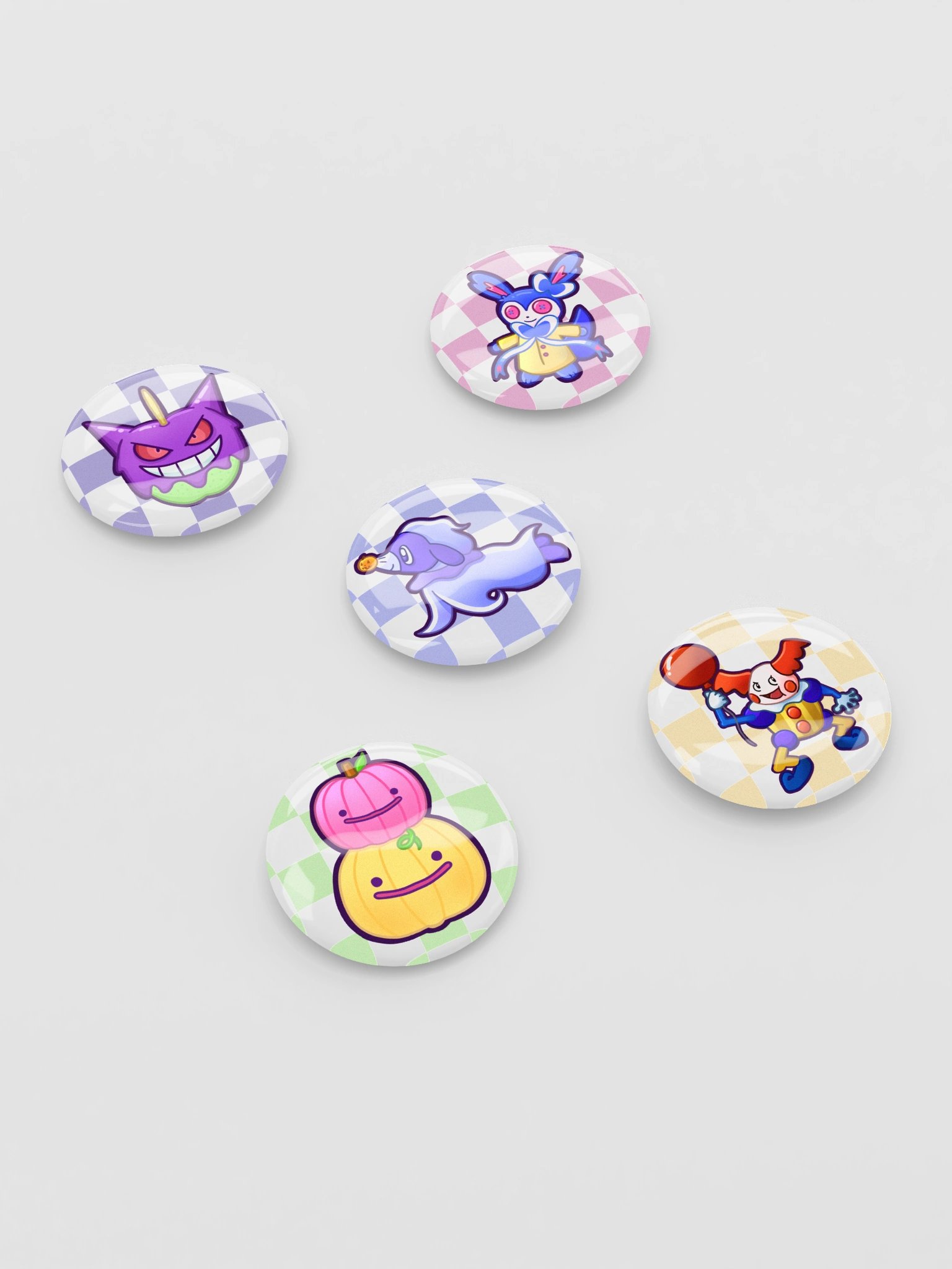 Mon-Ster Ween | Button Pin Set product image (1)