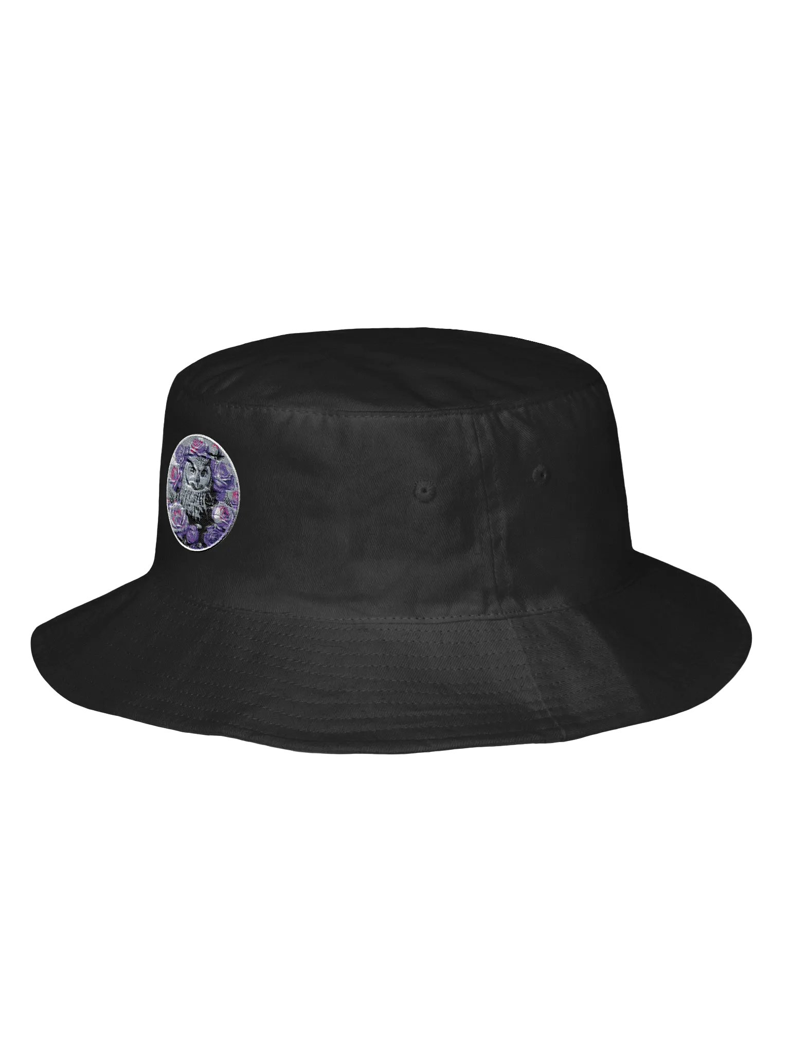 Owl and Roses Flexfit Bucket Hat product image (8)