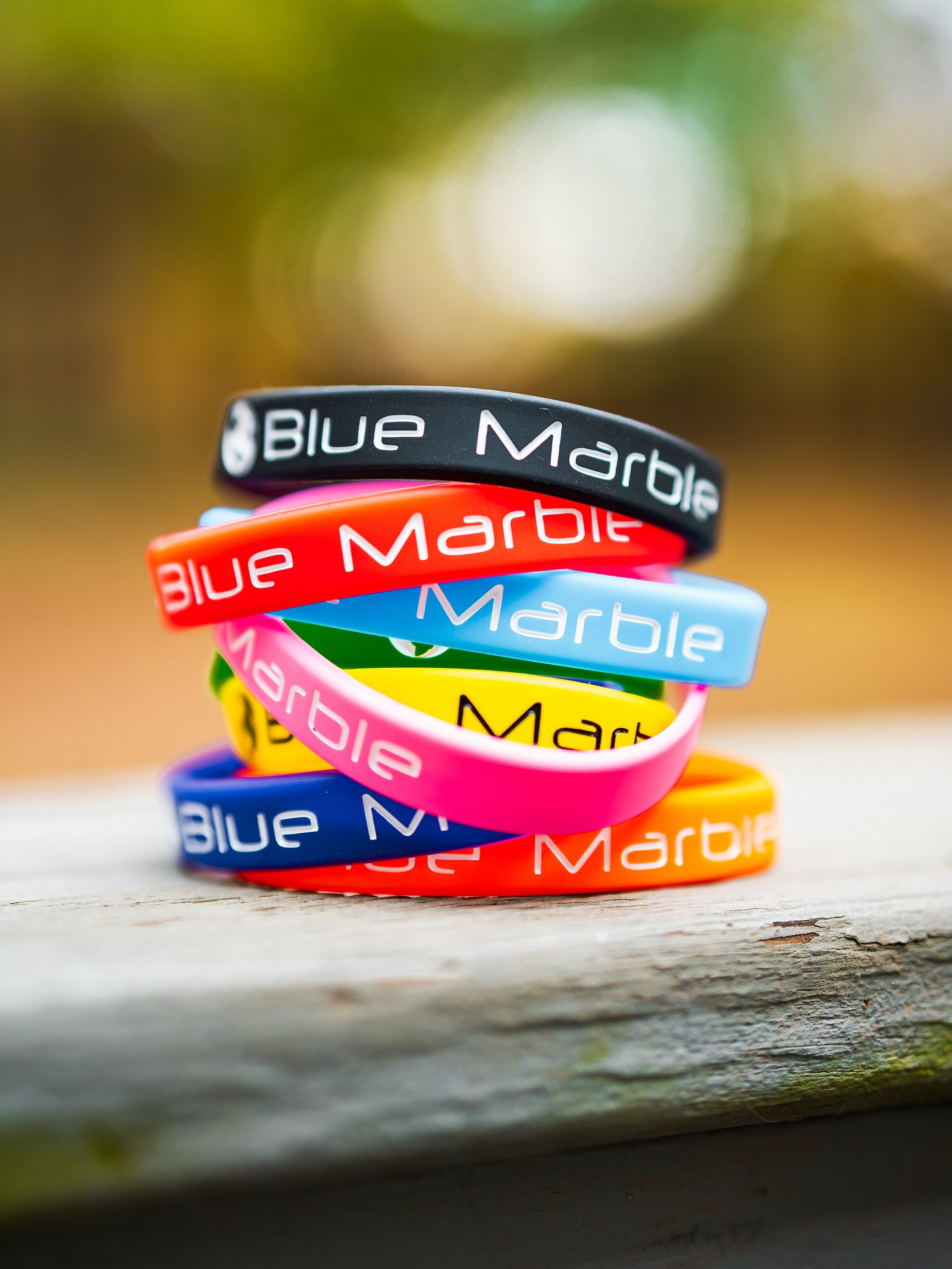 BLUE MARBLE WRIST BANDS! product image (2)
