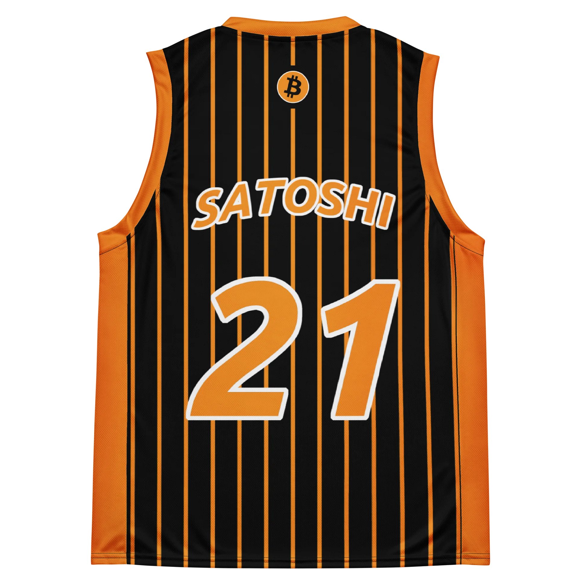 Satoshi Bitcoin Jersey (Black) product image (1)