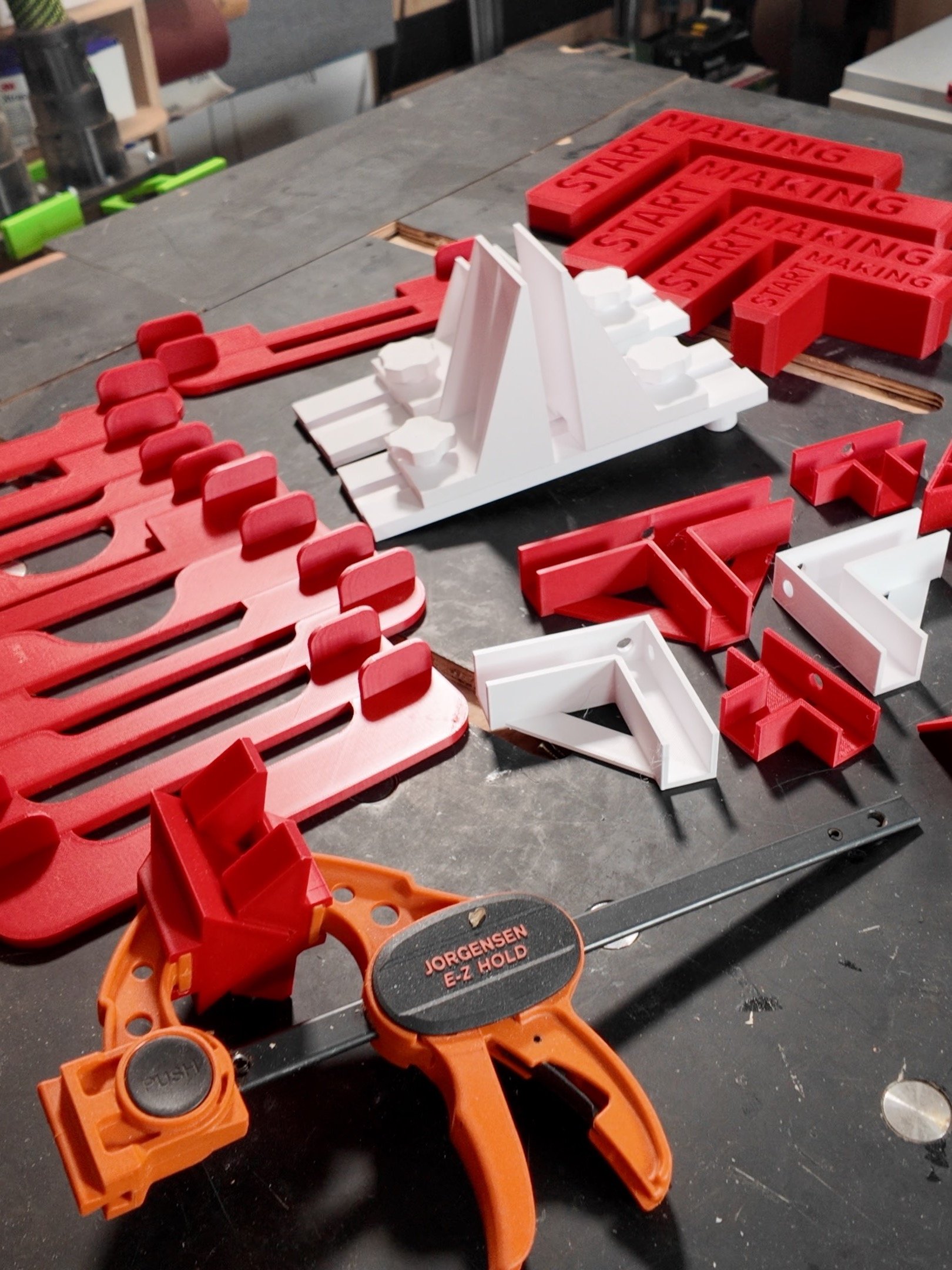 Sheet materials Assembly Jigs Full Bundle - 72 STL 3D print files. product image (2)