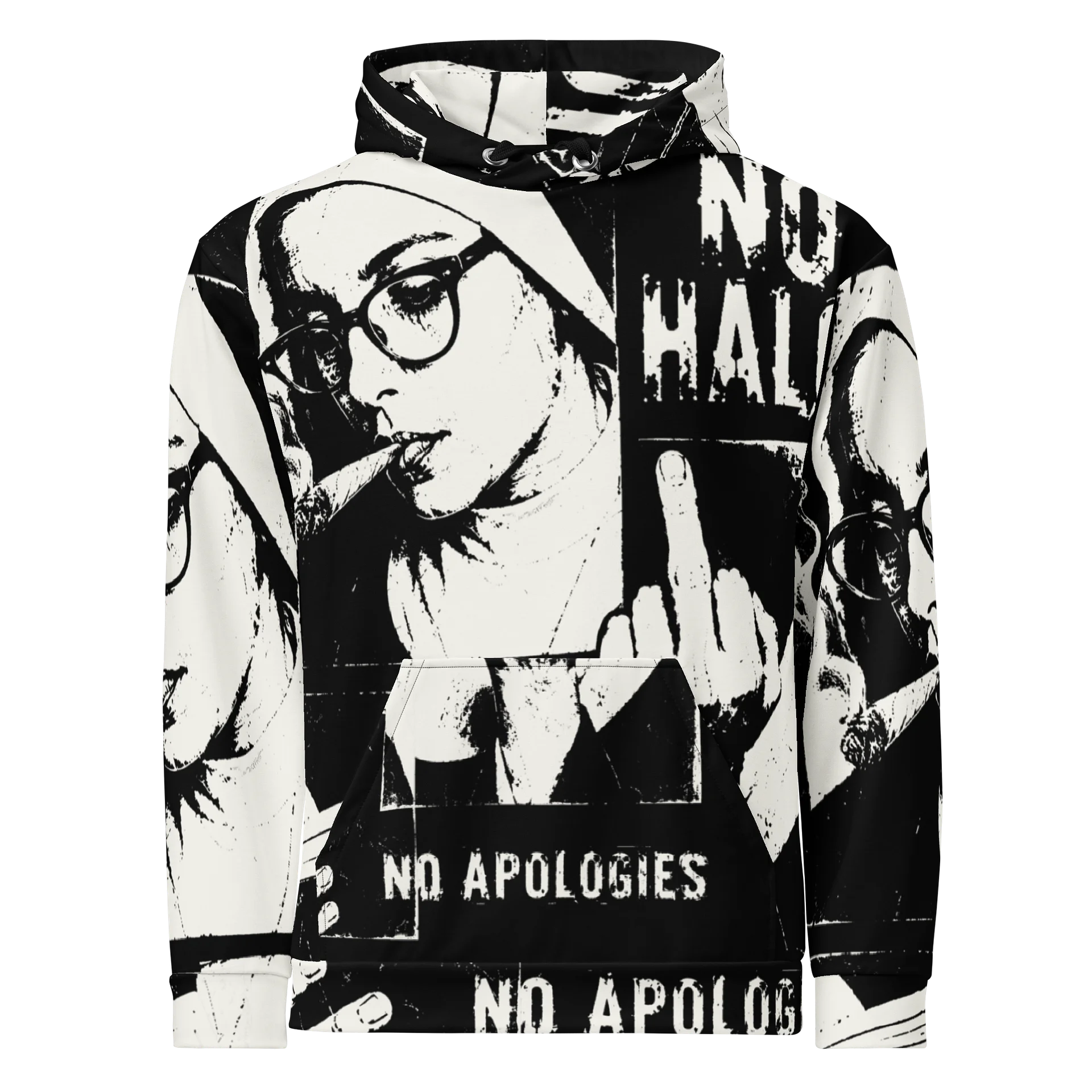 No Halo. No Apologies. Hoodie product image (2)