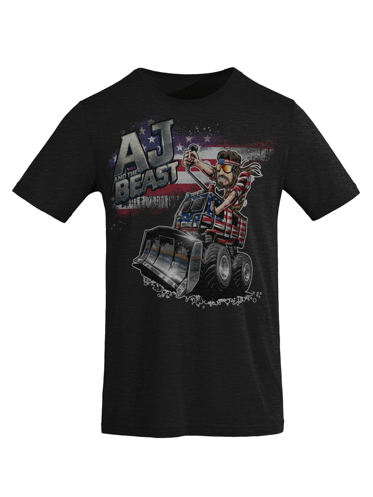 Bella+Canvas Triblend Short Sleeve T-Shirt : AJ and the BEAST : USA product image (64)