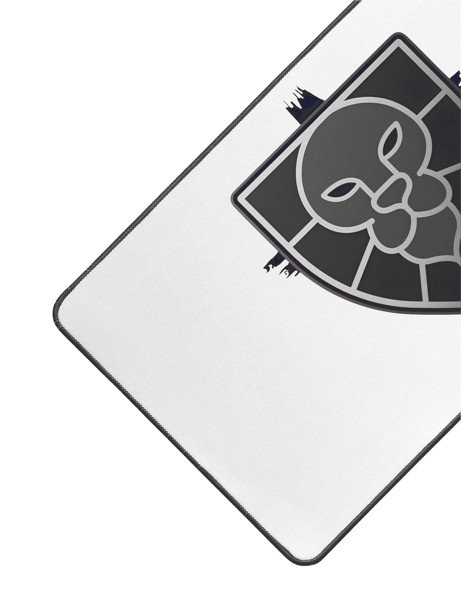 Lion Shield Medium Desk Mat (White) product image (2)