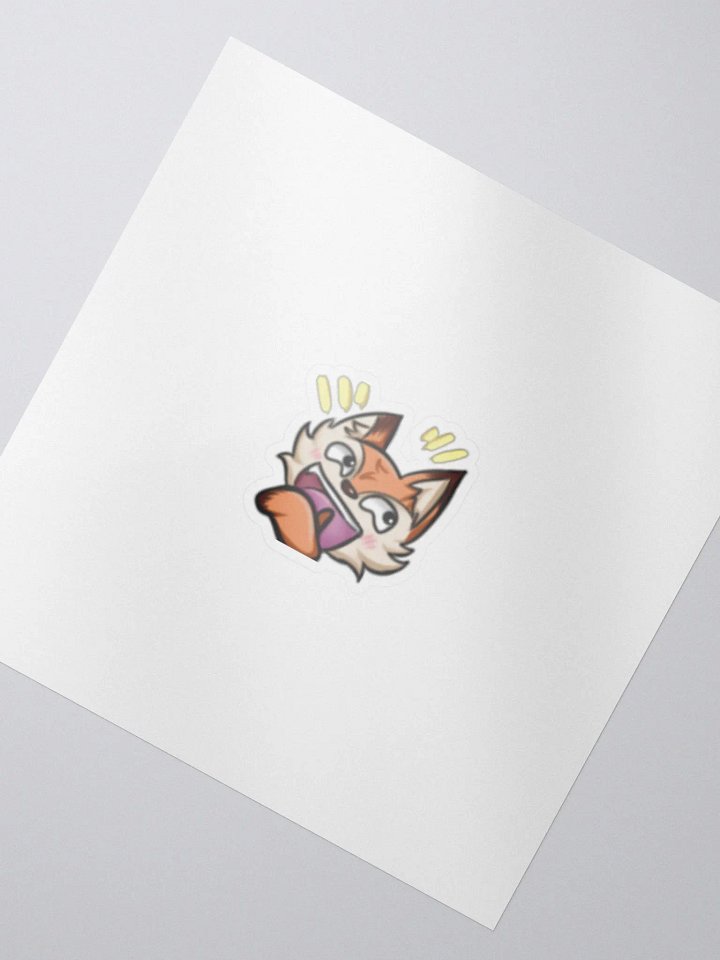 Foxxy LUL Emote Sticker 1.5