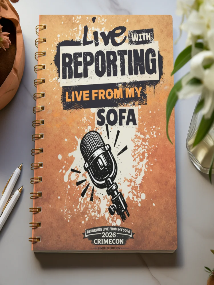 CrimeCon 2026 Sofa Squad Notes Journal product image (12)