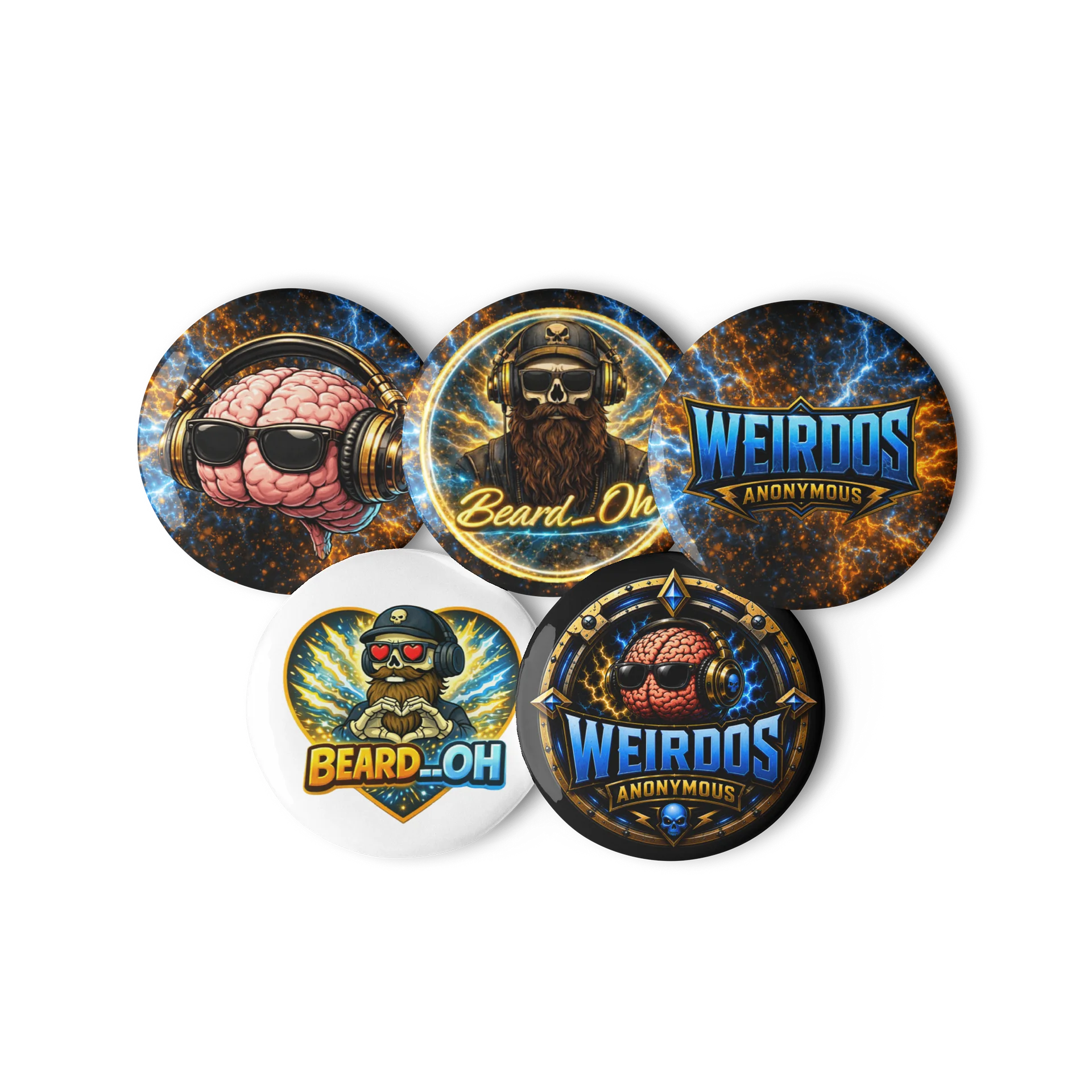 5 Pin Button Set product image (6)