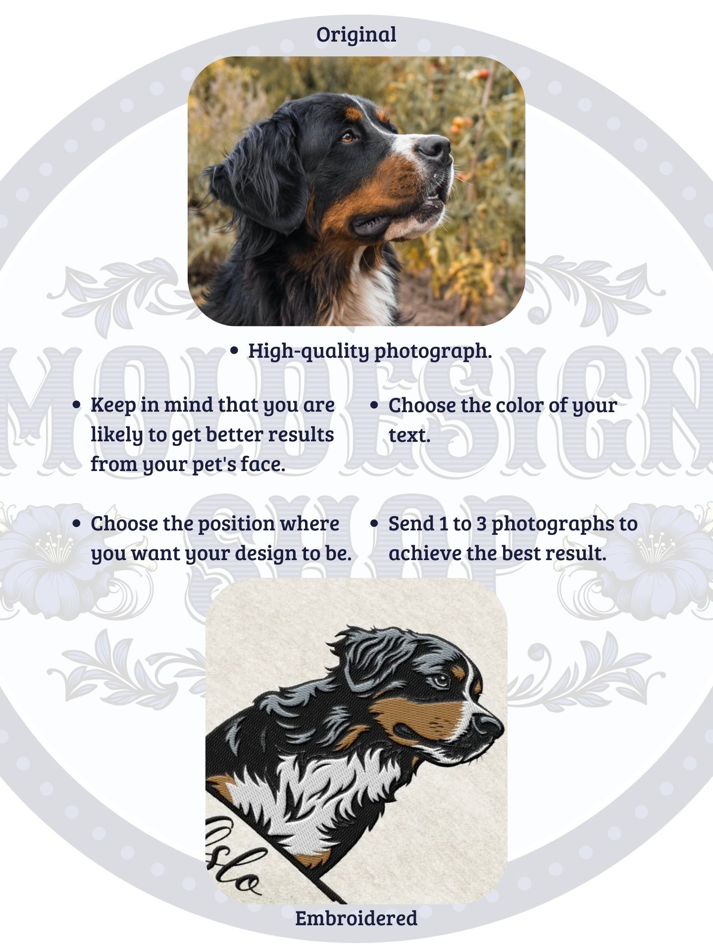YOUR BEST FRIEND! / EMBROIDERED HOODIE product image (6)