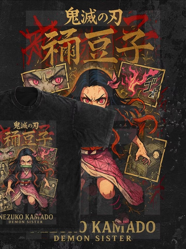 9-Piece Demon Slayer DTF & DTG PNG Pack product image (6)