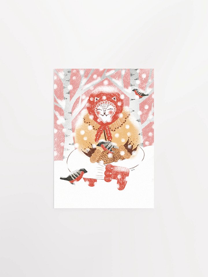 cat in the snow product image (1)