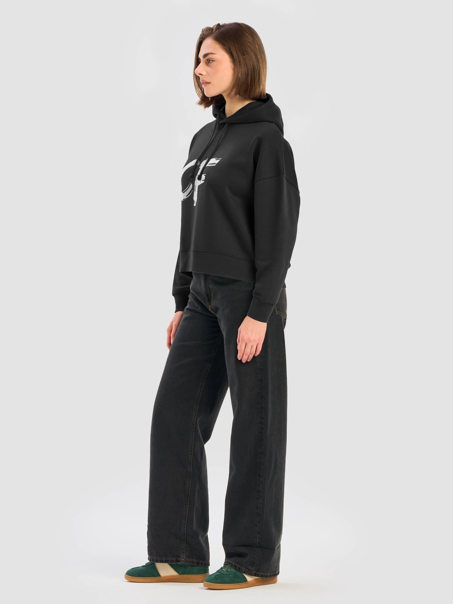 Bold CF White Logo Women's Hoodie product image (28)