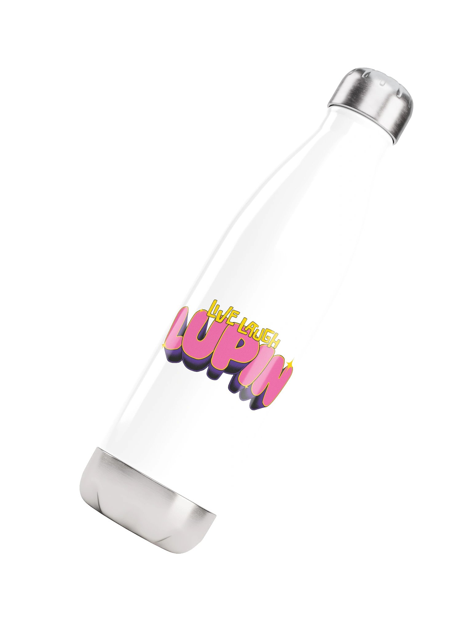 Live Laugh Lupin Water Bottle product image (5)