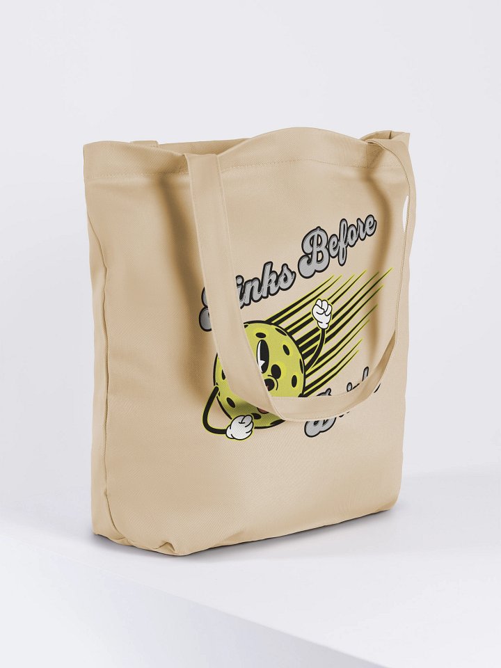 Dinks Before Pickleball Dashing Eco Tote product image (4)