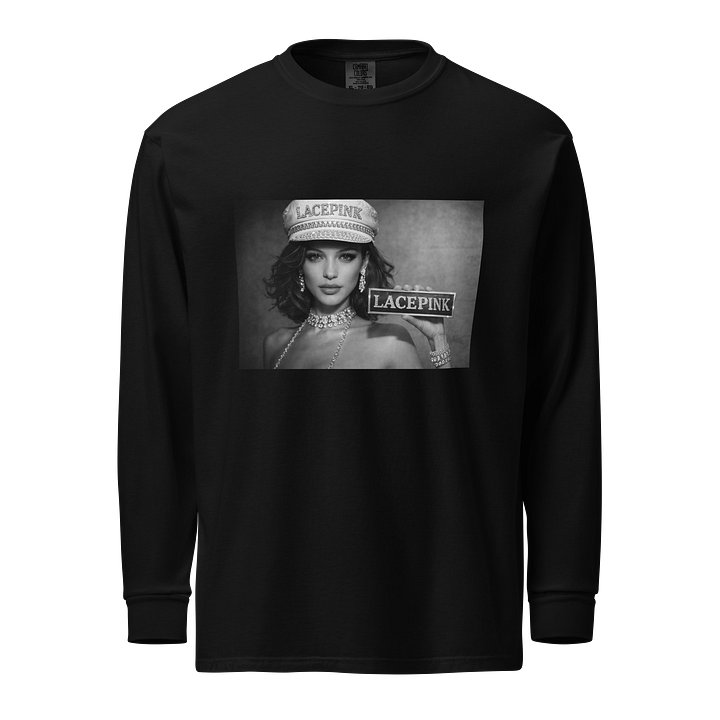 Lacepink Heavyweight Garment-Dyed Long Sleeve Shirt product image (1)