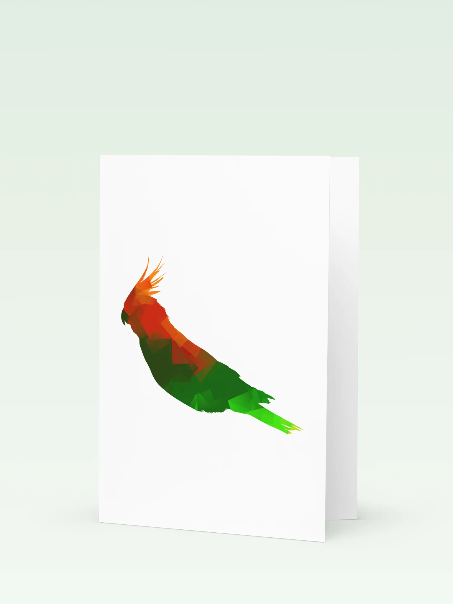 Vibrant Greeting Card - Parrot product image (1)