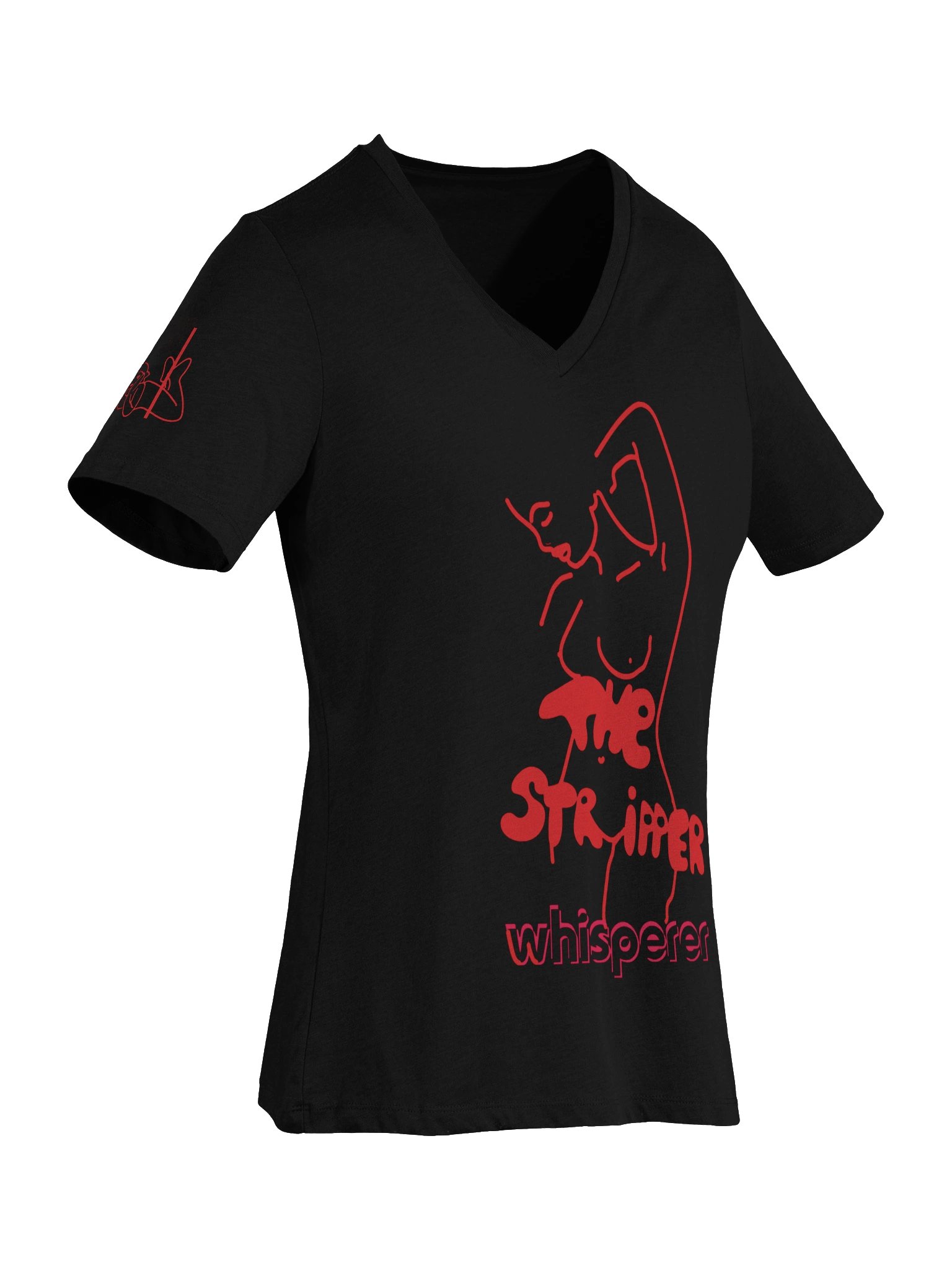 doodles ladies v neck shirt product image (14)
