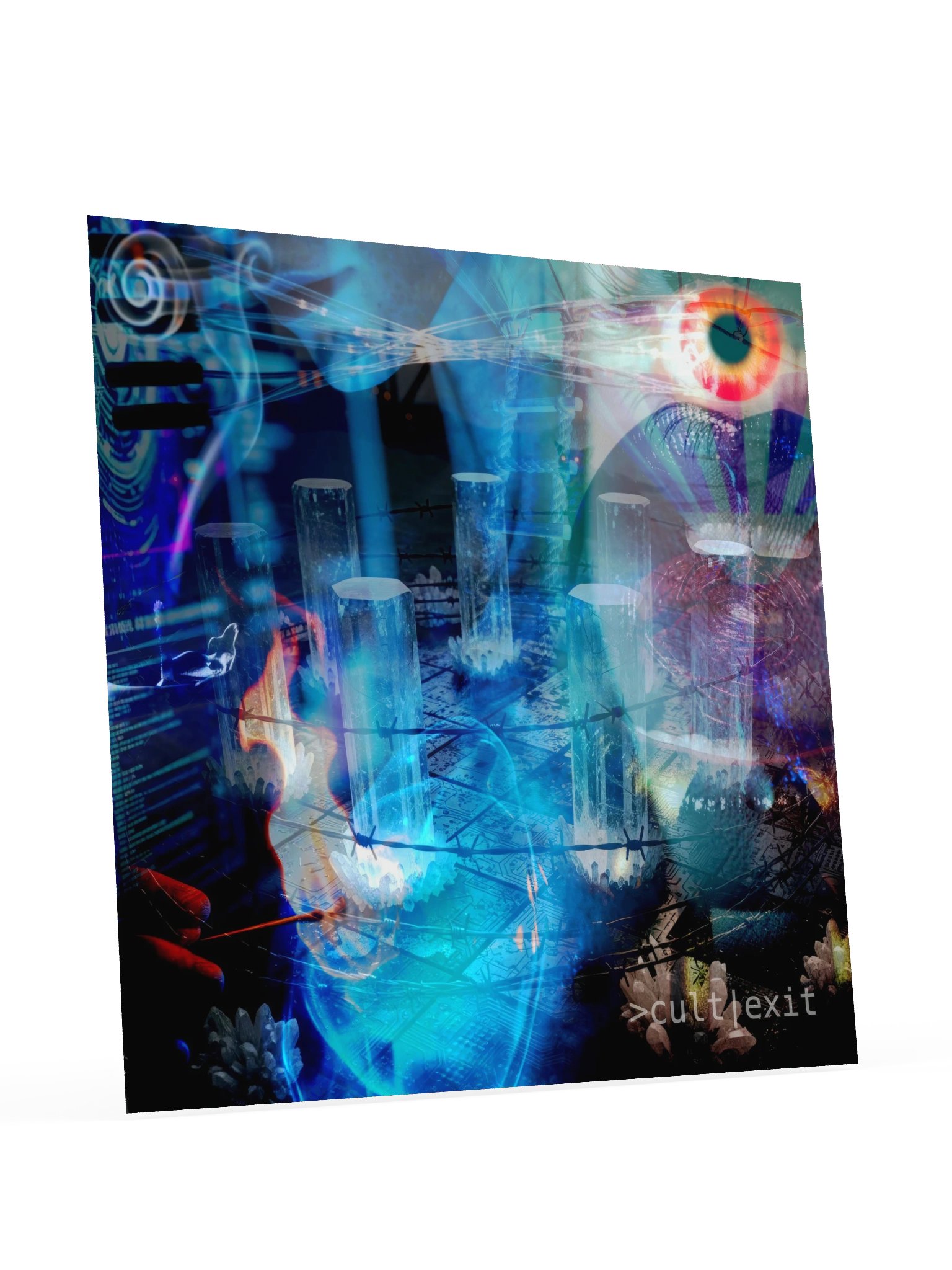 Kizatazik Silicon Prison Cult Exit Art Print No.202 product image (19)