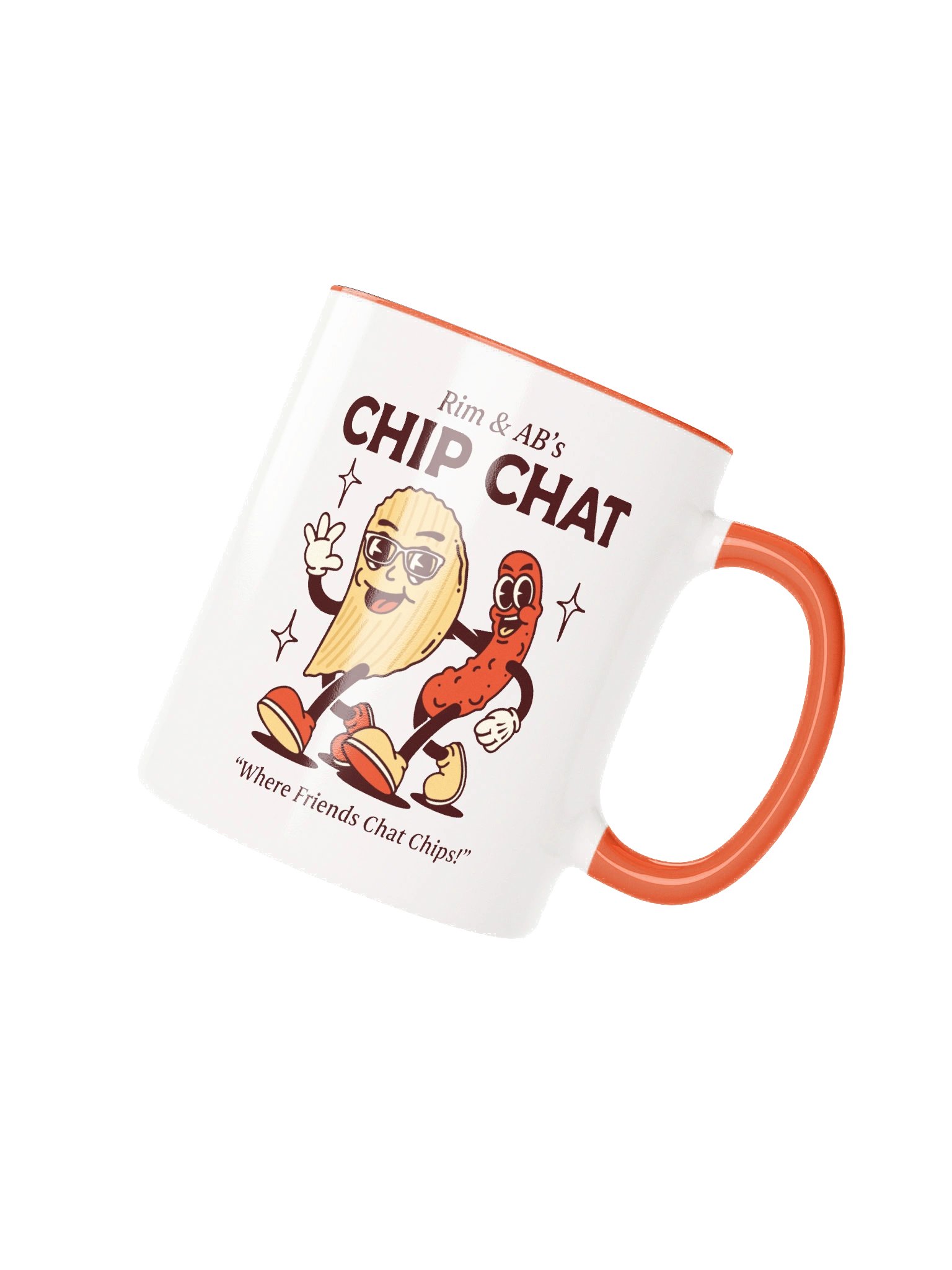 Chip Chat Mug (Color Handle) product image (12)