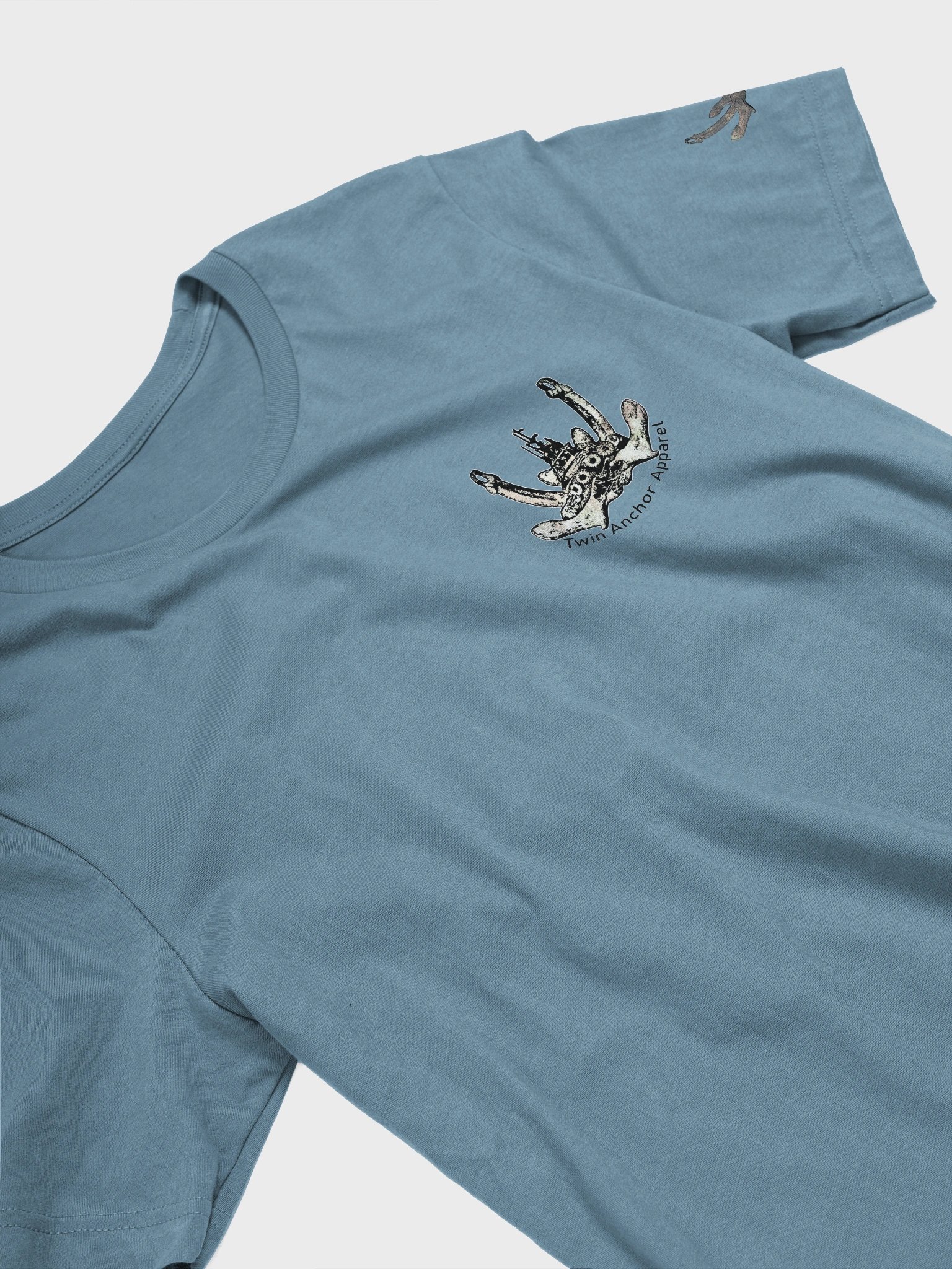 AF - Compass Rose & Terri L. Brusco – Vigilant Marine Workwear | Twin Anchor Apparel Sternwatch Tee Line product image (4)