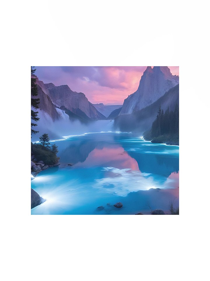 Ethereal Sunset Reflections Poster product image (4)
