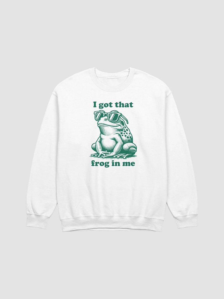 I got that frog in me Crewneck product image (1)