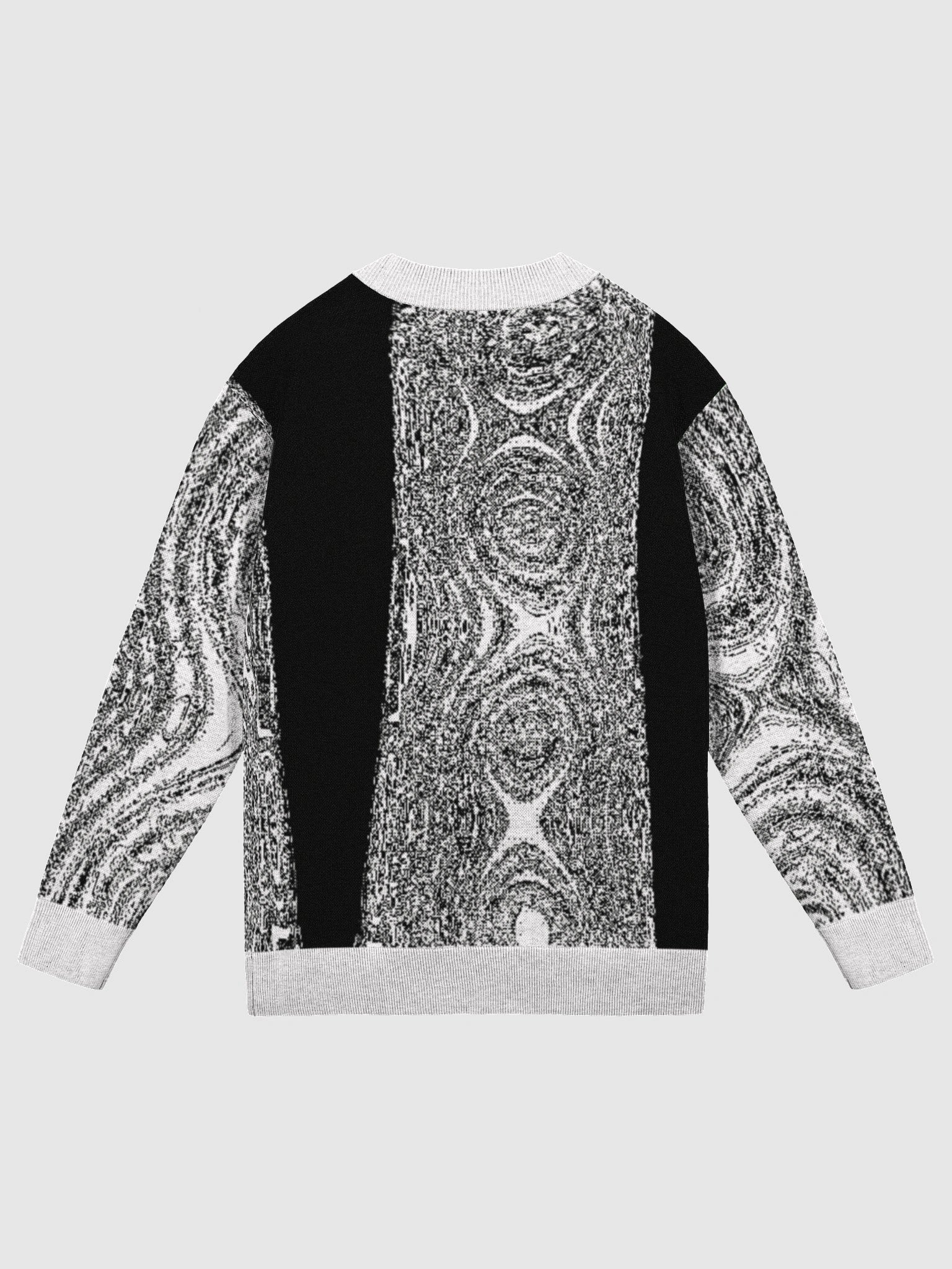 Black and white Cardigan stiched product image (7)