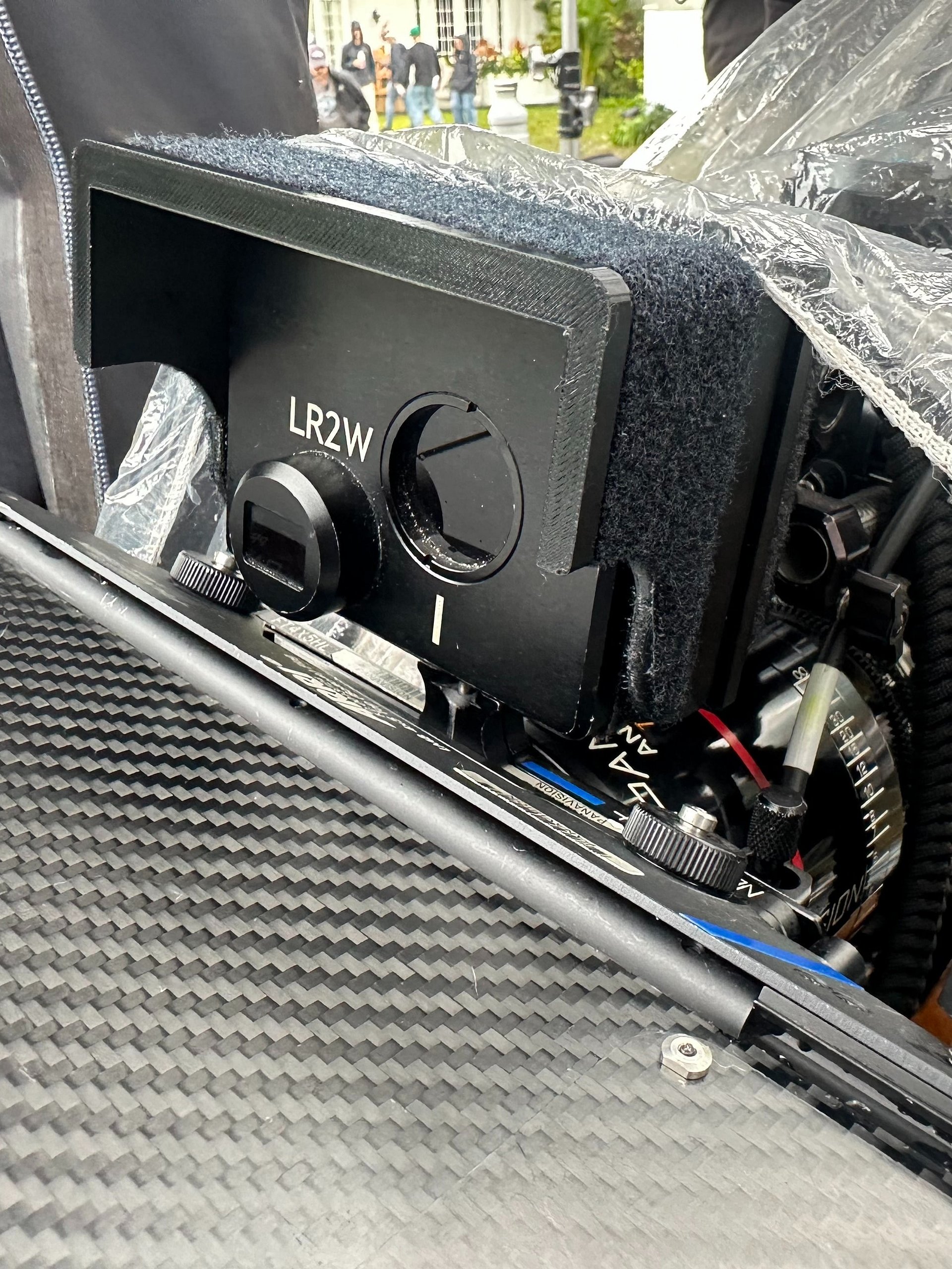 Light Ranger 2 Sunshade & Rain Cover | 3D Printed Camera Accessory for Preston Cinema Systems LR2 (M & W) product image (2)