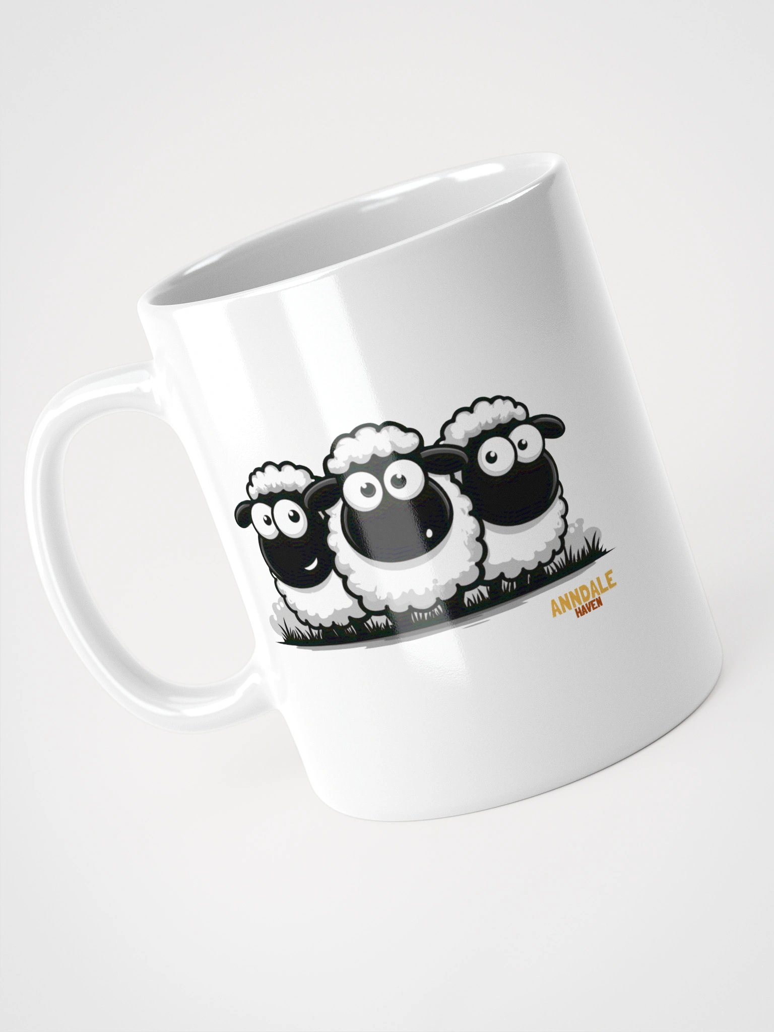 "Three Sheep of Anndale" Mug product image (8)