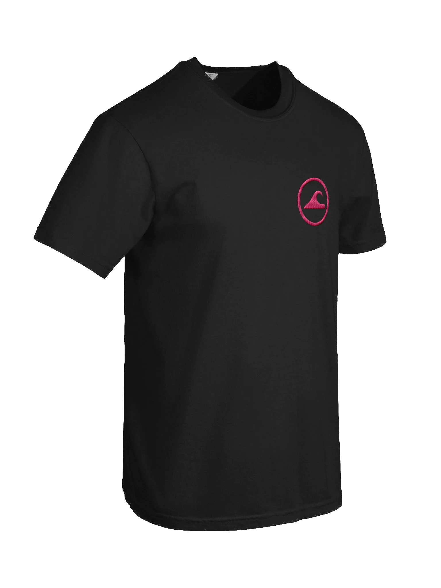 Embroidered Wave Rider Comfort Colors Garment-Dyed Heavyweight T-Shirt (Aurora Pink) product image (8)