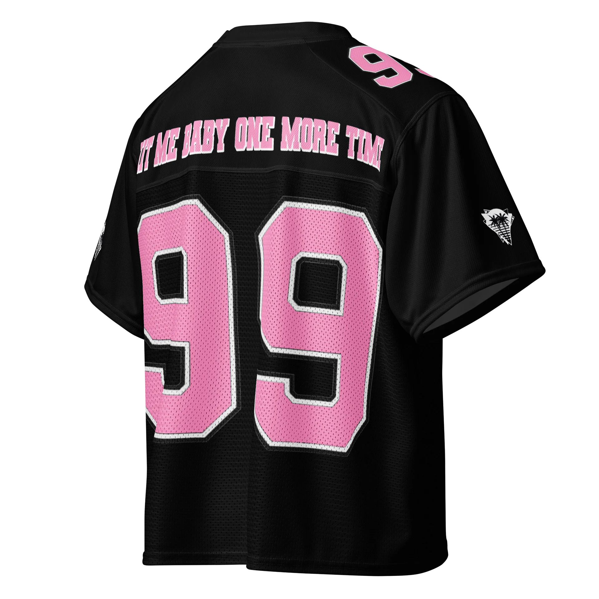 ITS BRITNEY BITCH FOOTBALL JERSEY BLACK product image (4)