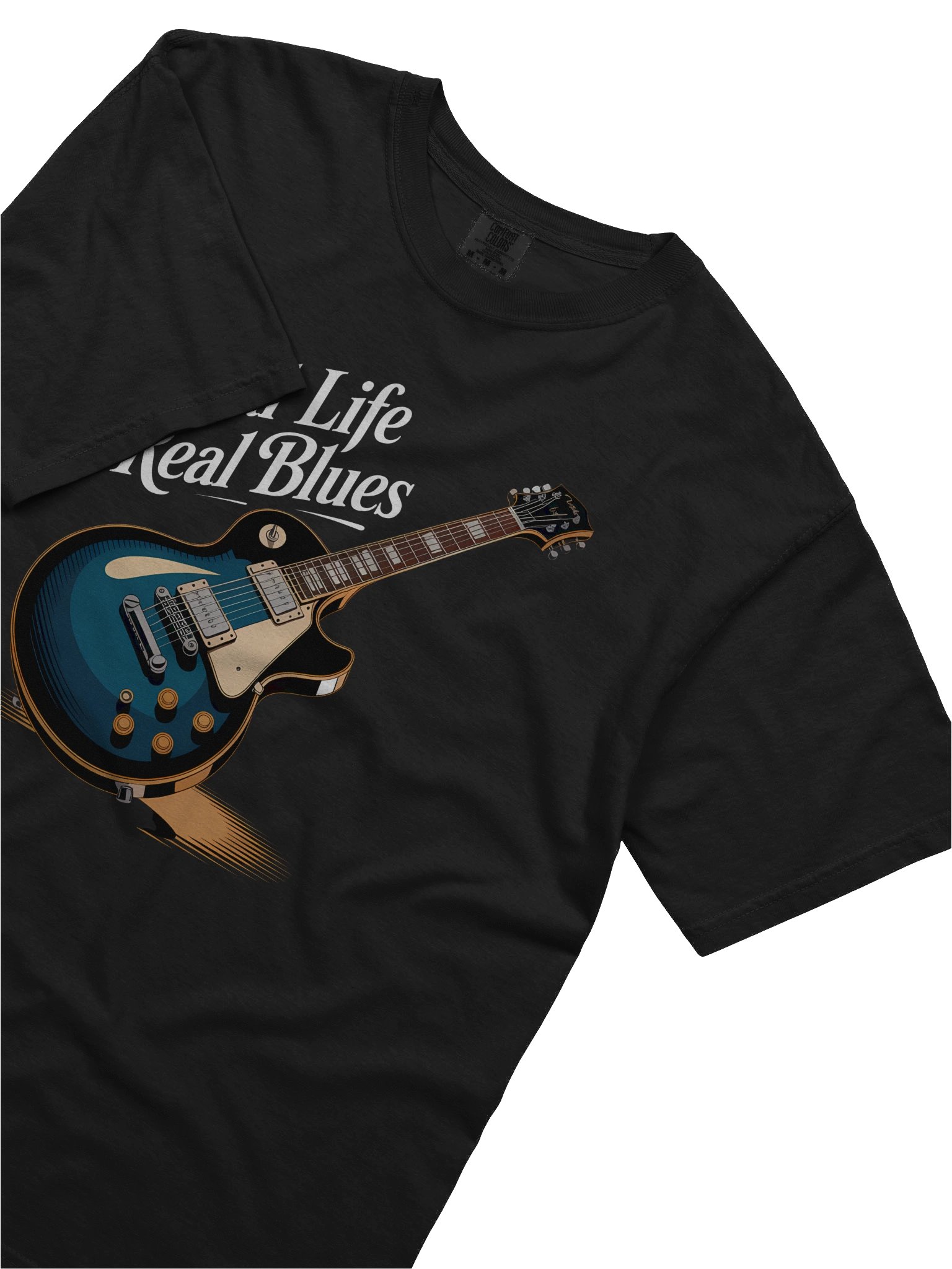 Real Life, Real Blues – Premium T-Shirt (The Slogan Series) product image (5)