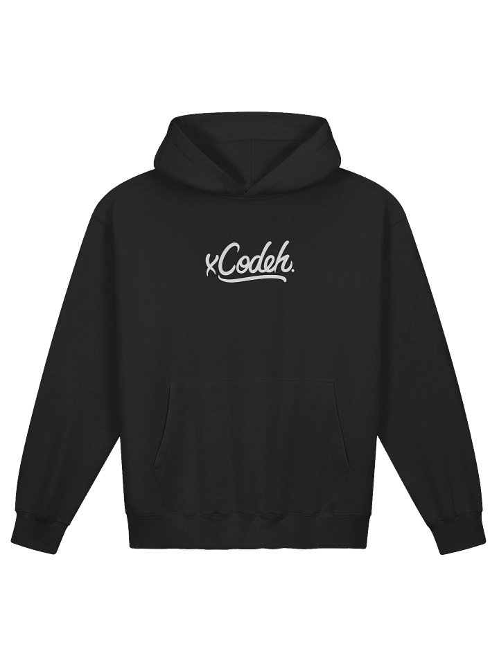 xCodeh Logo Hoodie (100% French Terry Cotton) product image (5)