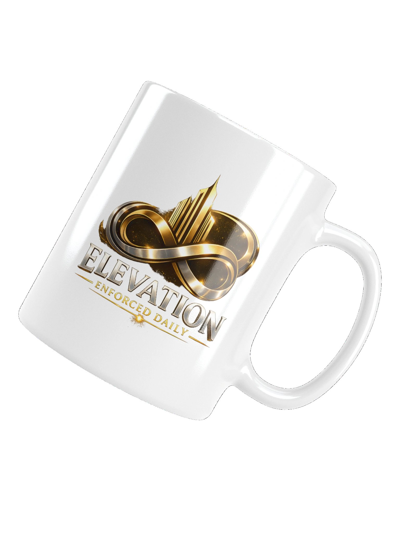 Elevation Enforced Daily (Glossy White Mug) product image (17)