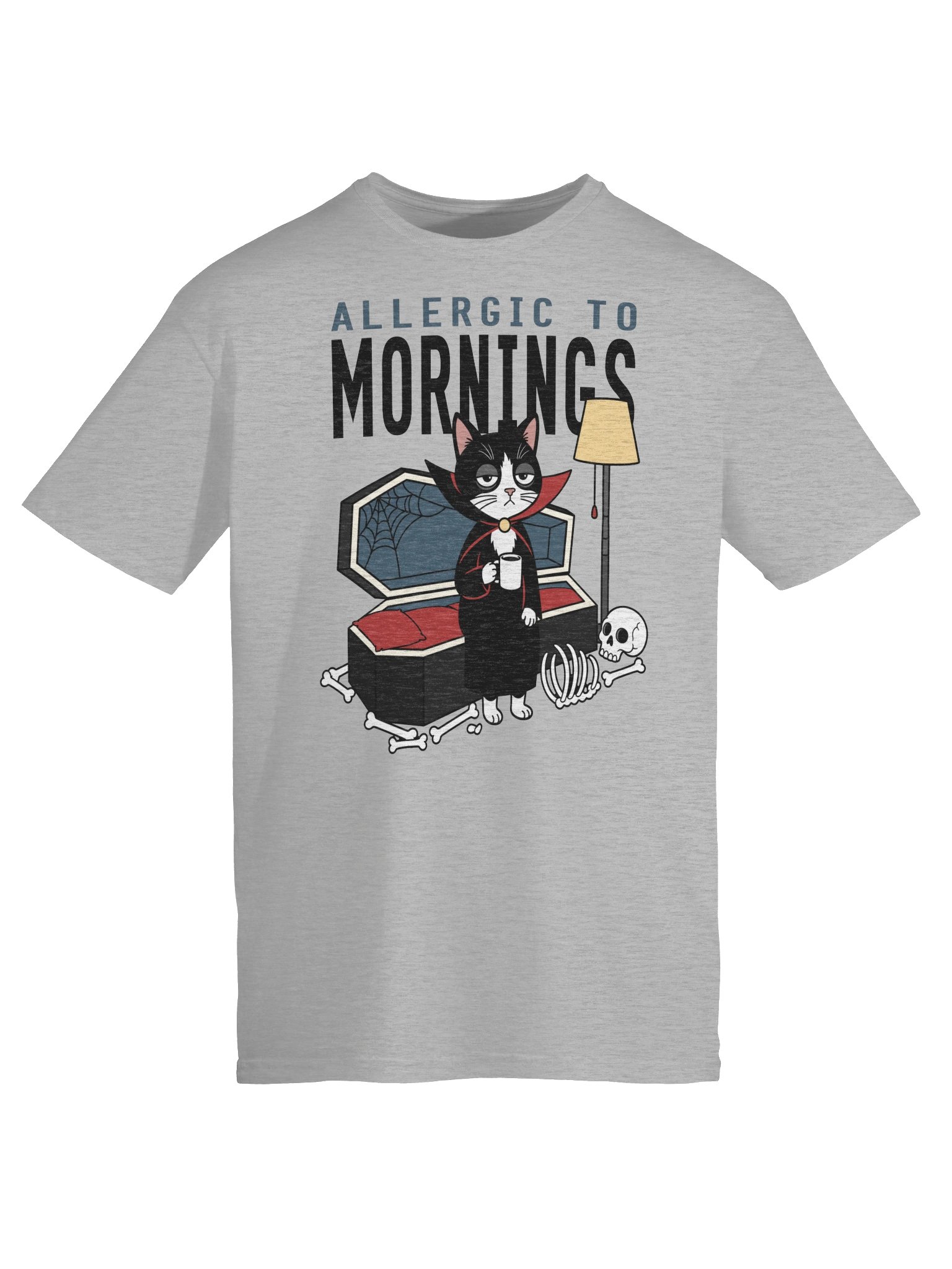 Allergic to Mornings Tee product image (56)