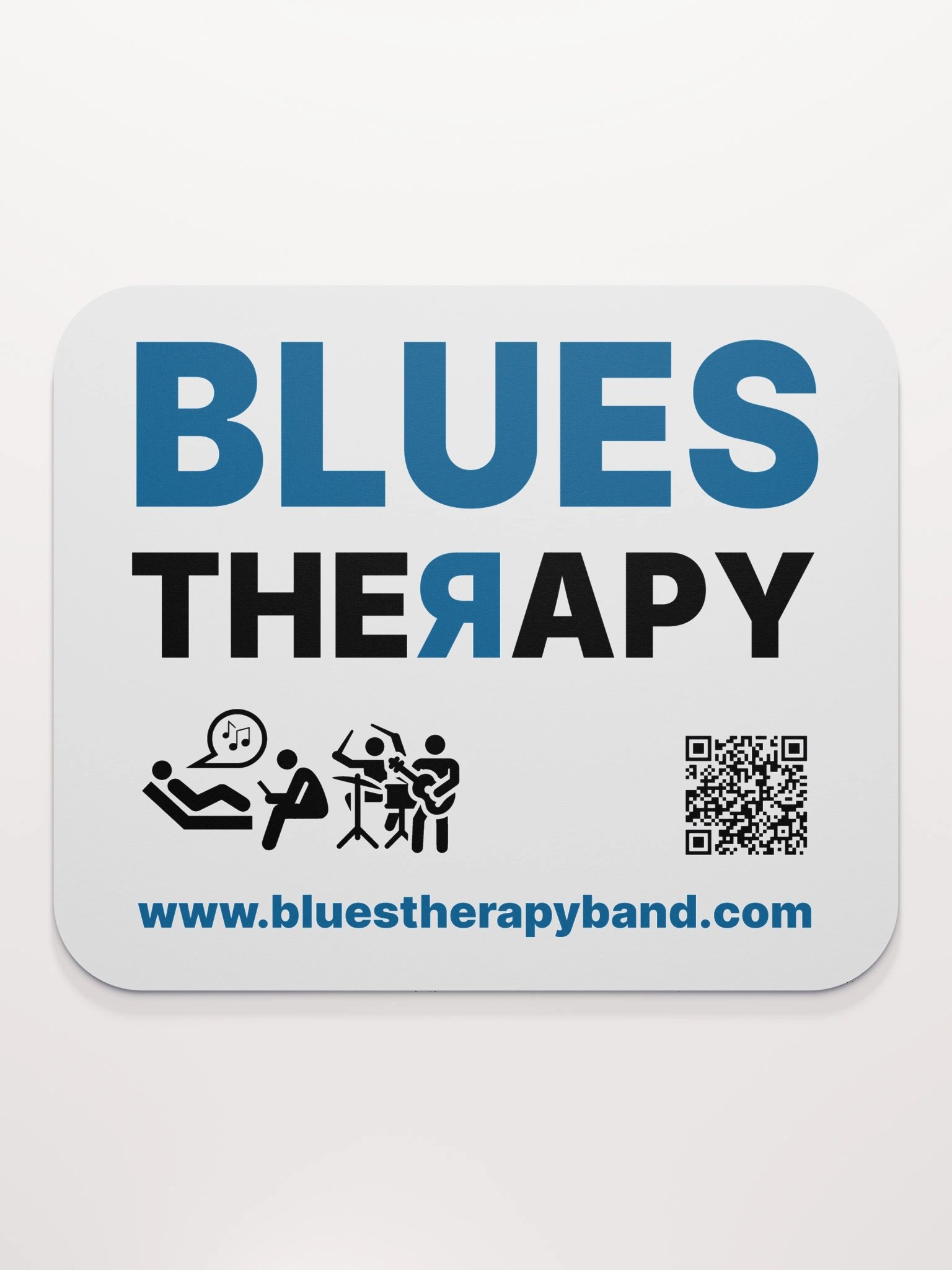BLUES THEЯAPY Mouse Pad product image (2)