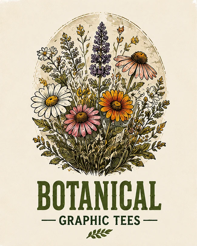 Botanical Graphic Tees