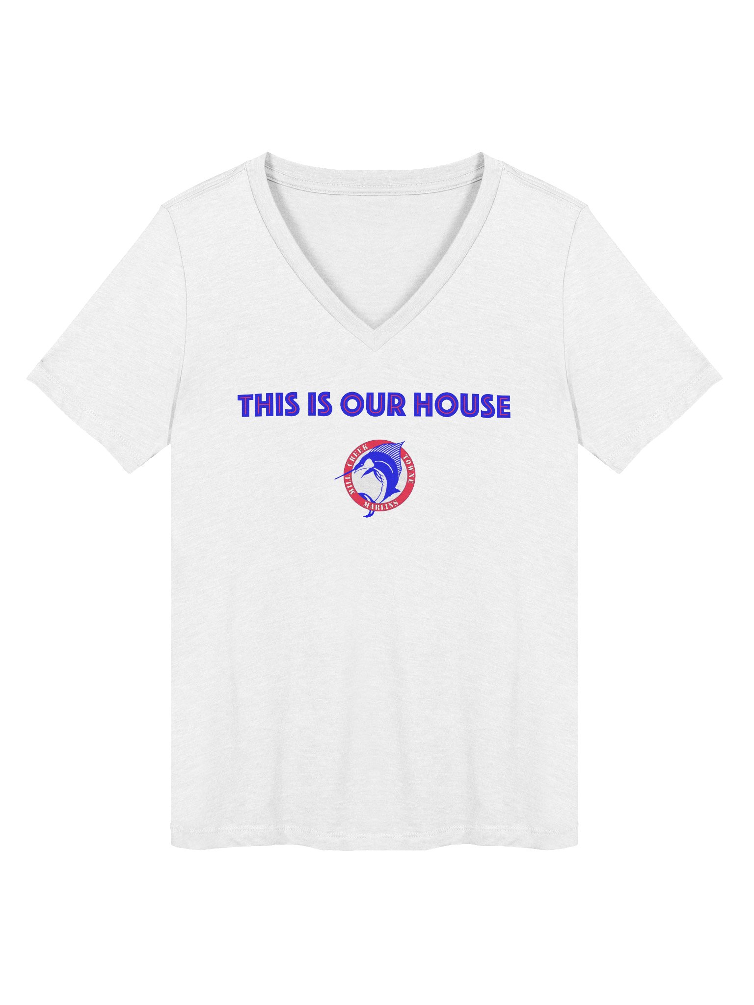 This Is Our House Ladies V-Neck product image (1)