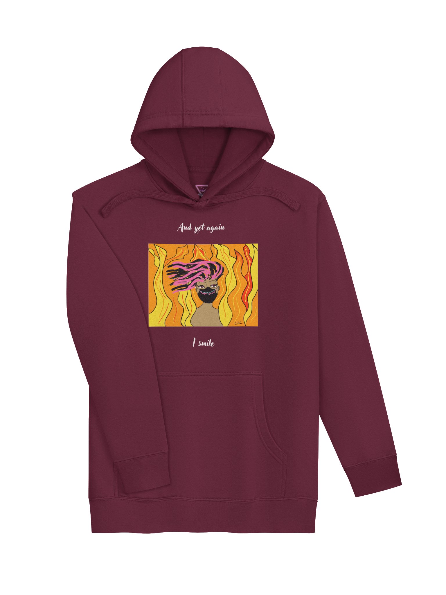 And Yet Again I Smile hoodie product image (3)