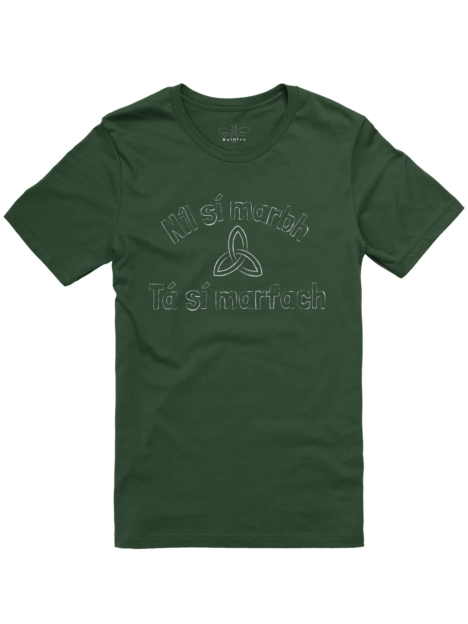 Níl sí marbh, tá sí marfach T-shirt product image (1)